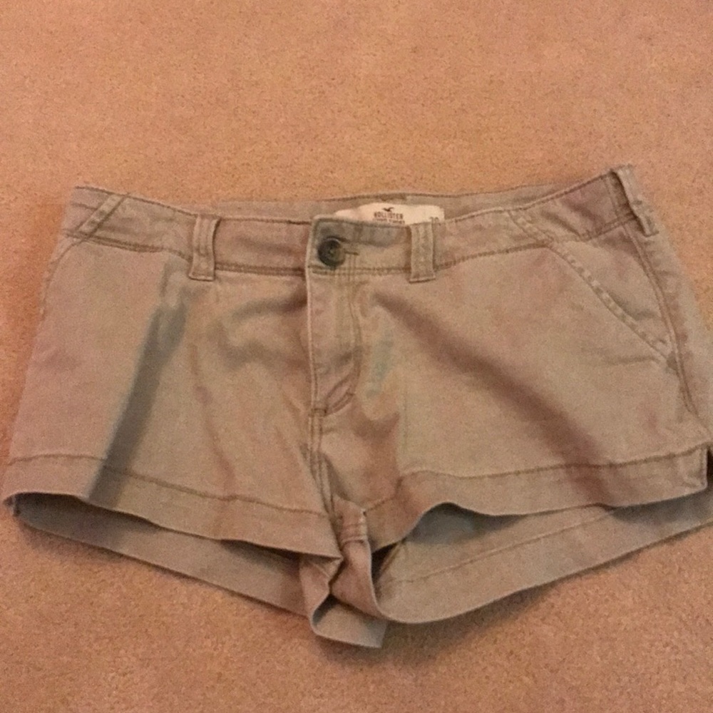 Low Rise Hollister Jean Shorts